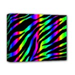 Zebra Rainbow Deluxe Canvas 14  x 11  (Stretched)