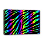 Zebra Rainbow Deluxe Canvas 18  x 12  (Stretched)