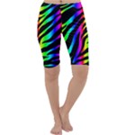 Zebra Rainbow Cropped Leggings 