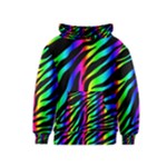 Zebra Rainbow Kids  Pullover Hoodie