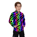 Zebra Rainbow Wind Breaker (Kids)