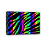 Zebra Rainbow Mini Canvas 6  x 4  (Stretched)