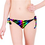 Zebra Rainbow Bikini Bottom