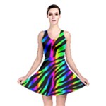 Zebra Rainbow Reversible Skater Dress