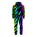 Zebra Rainbow Hooded Jumpsuit (Kids)