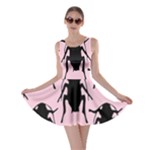 Pink Roaches Skater Dress