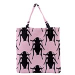 Pink Roaches Grocery Tote Bag