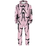 Pink Roaches Hooded Jumpsuit (Men)