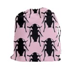 Pink Roaches Drawstring Pouch (XXL)