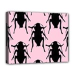 Pink Roaches Deluxe Canvas 20  x 16  (Stretched)