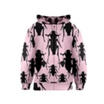 Pink Roaches Kids  Zipper Hoodie