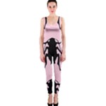 Pink Roaches OnePiece Catsuit