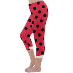 Capri Winter Leggings  Back