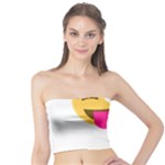 glitter wink emoji  Tube Top