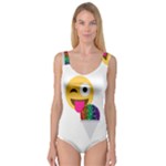 glitter wink emoji  Princess Tank Leotard 