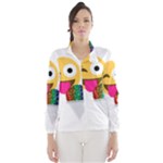 glitter wink emoji  Wind Breaker (Women)