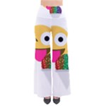 glitter wink emoji  Women s Chic Palazzo Pants 