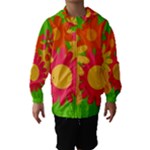 Groovy Mod Floral Hooded Wind Breaker (Kids)