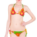 Groovy Mod Floral Bikini Set