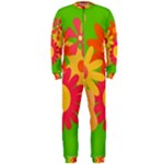 Groovy Mod Floral OnePiece Jumpsuit (Men)