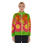 Groovy Mod Floral Winter Jacket