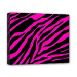 pink zebra  Canvas 10  x 8  (Stretched)