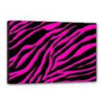 pink zebra  Canvas 18  x 12  (Stretched)