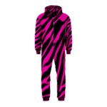 pink zebra  Hooded Jumpsuit (Kids)