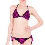 pink zebra  Bikini Set