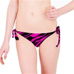 pink zebra  Bikini Bottom