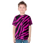 pink zebra  Kids  Cotton Tee