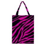 pink zebra  Classic Tote Bag