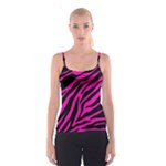 pink zebra  Spaghetti Strap Top