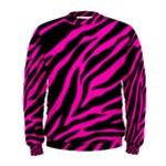 pink zebra  Men s Sweatshirt