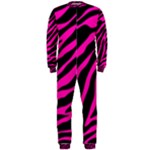 pink zebra  OnePiece Jumpsuit (Men)