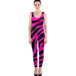 pink zebra  OnePiece Catsuit