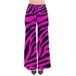 pink zebra  Women s Chic Palazzo Pants 