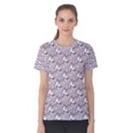 hologram unicorn emoji  Women s Cotton Tee