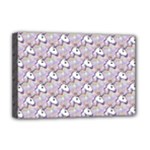 hologram unicorn emoji  Deluxe Canvas 18  x 12  (Stretched)