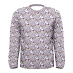 hologram unicorn emoji  Men s Long Sleeve Tee