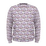 hologram unicorn emoji  Men s Sweatshirt