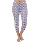 hologram unicorn emoji  Capri Winter Leggings 