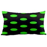 Polka Dots - Neon Green on Black Samsung Note 4 Hardshell Back Case