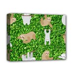 Funny Sloths Deluxe Canvas 14  x 11  (Stretched)