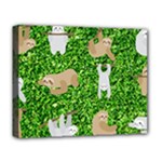 Funny Sloths Deluxe Canvas 20  x 16  (Stretched)