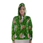 Funny Sloths Hooded Wind Breaker (Women)