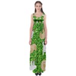 Funny Sloths Empire Waist Maxi Dress