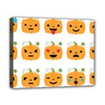 Halloween Pumpkin Emojis Canvas 10  x 8  (Stretched)