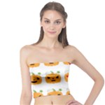 Halloween Pumpkin Emojis Tube Top