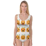 Halloween Pumpkin Emojis Princess Tank Leotard 